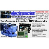 Generador, Transferencias Automtica Electromotor S.A.