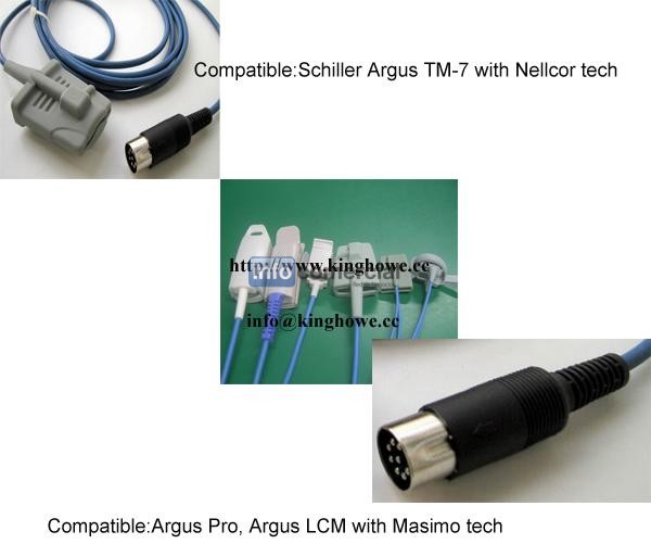 Spo2 sensor for Schiller patient monitor