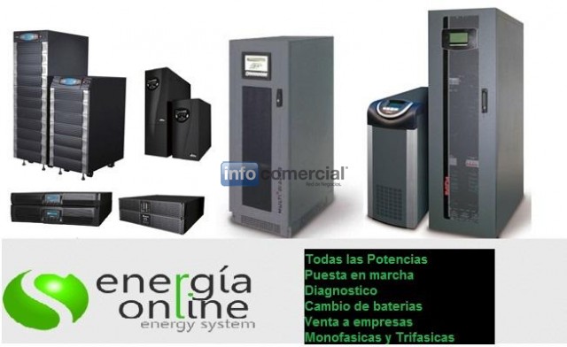 UPS , Baterias para UPS , Cambio de Baterias Multimarca