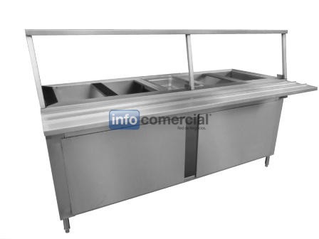 MESA FRIA O BARRA FRIA TIPO GABINETE