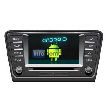 Volkswagen 2014 sistema android Skoda Octavia 2 din coche reproductor de DVD con la navegacin de los gps exportadores de China
