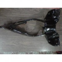 Cubre Pierna Central Corven Mirage 110 Negro - Dos Ruedas