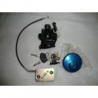 Kit Llave De Contacto Y Tanque  Zanella Patagonia Eagle 150