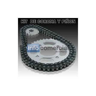 Transmision Corona Pion Y Cadena Corven Hunter 150 Japon