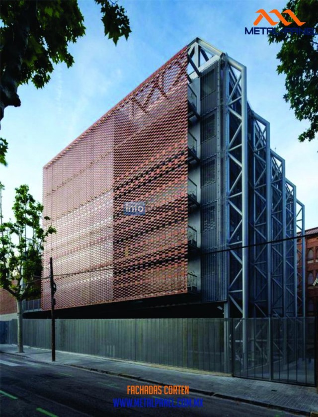 Fachada corten  venta e instalacion 