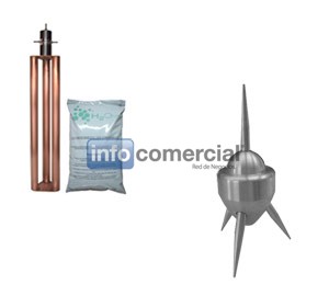 Sistema de Pararrayos Mod: KDA-LU Marca: Total Ground