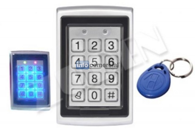 Control de Accesos,Tarjeta de Proximidad,Lector de Proximidad,Sensor Magnetico,Boton Emergencia